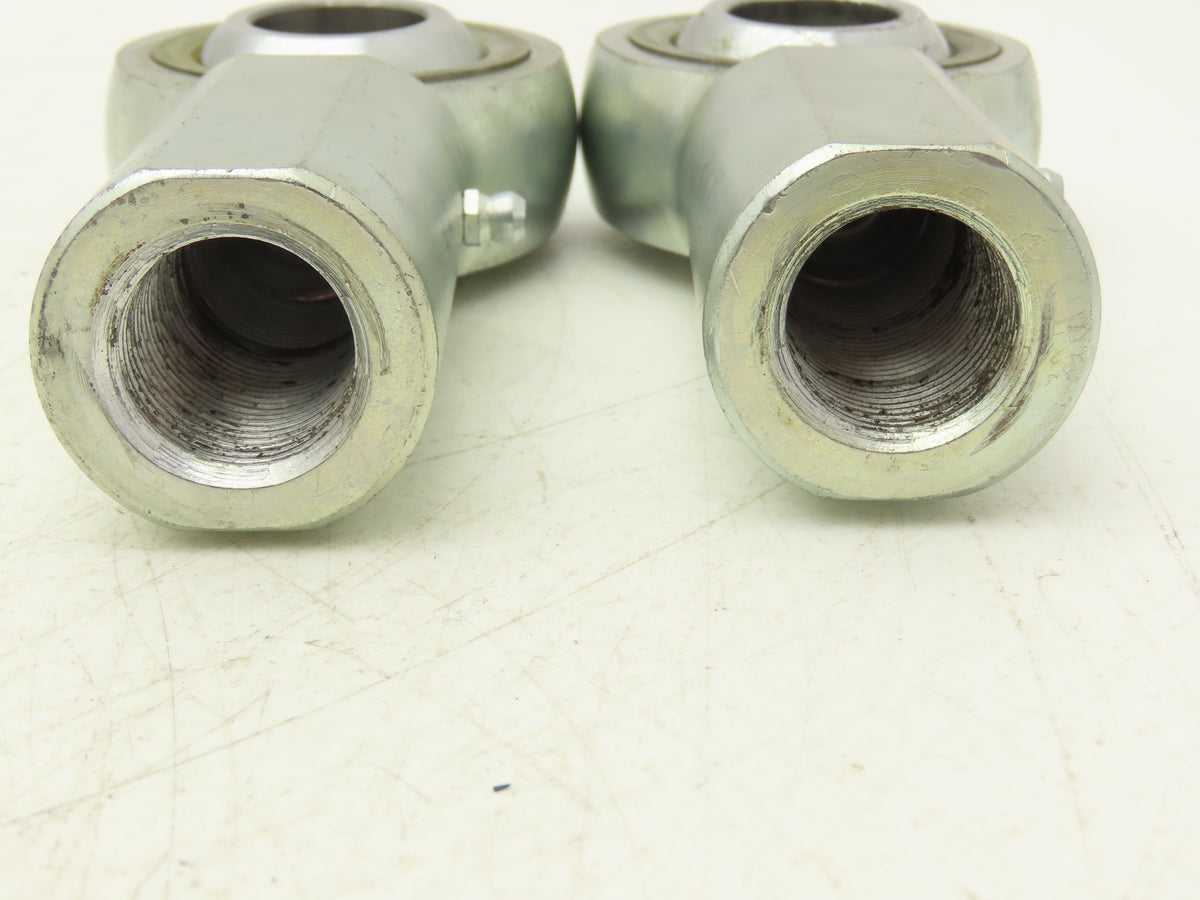 FK JF16-1 Spherical Cylinder Rod-End Bearing 1" Bore 1"-14 Female RH  Lot of 2