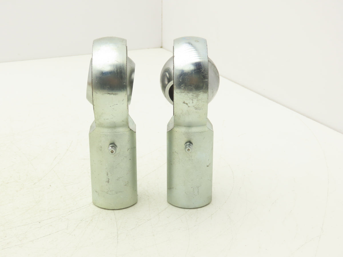 FK JF16-1 Spherical Cylinder Rod-End Bearing 1" Bore 1"-14 Female RH  Lot of 2
