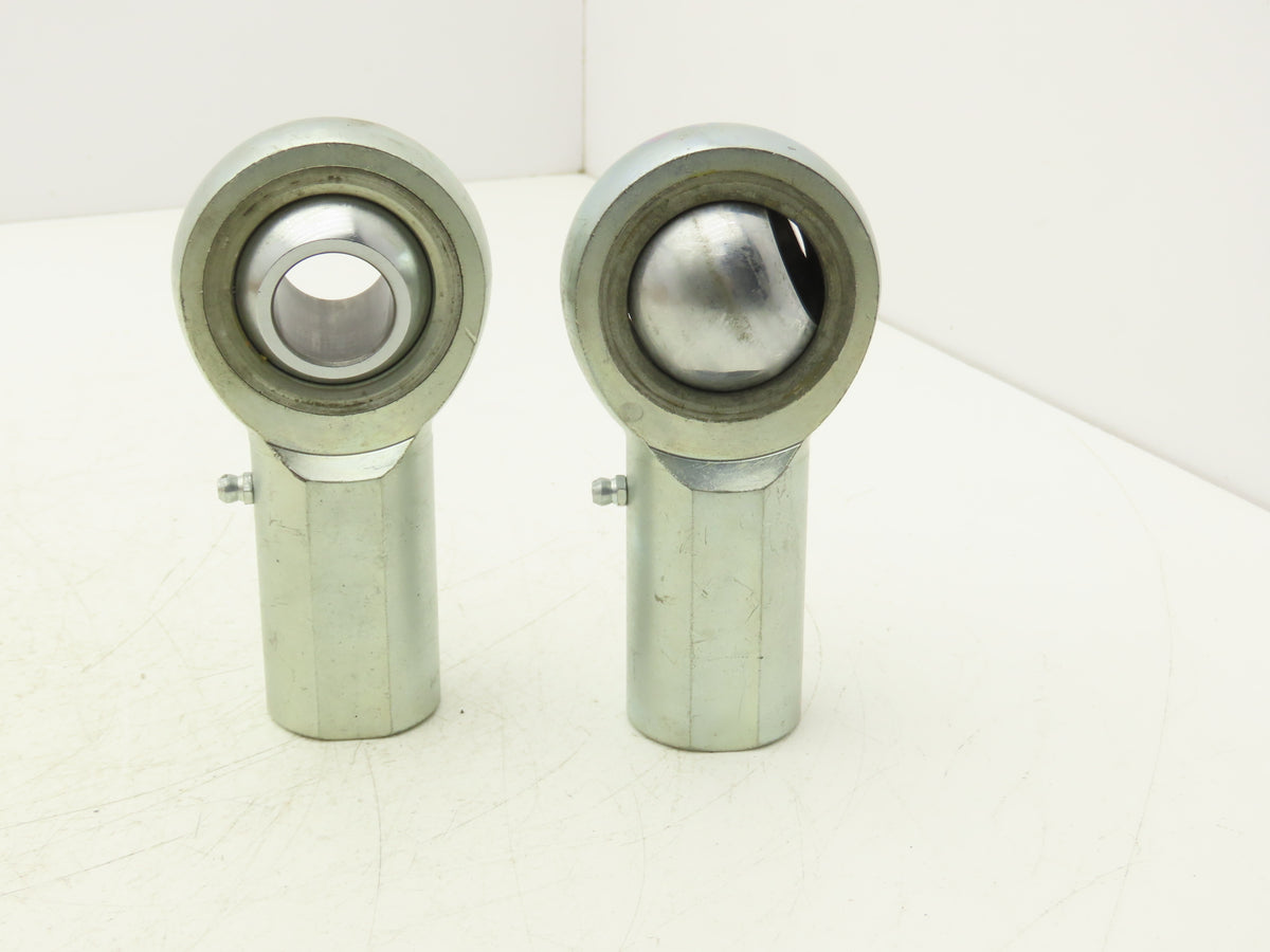 FK JF16-1 Spherical Cylinder Rod-End Bearing 1" Bore 1"-14 Female RH  Lot of 2