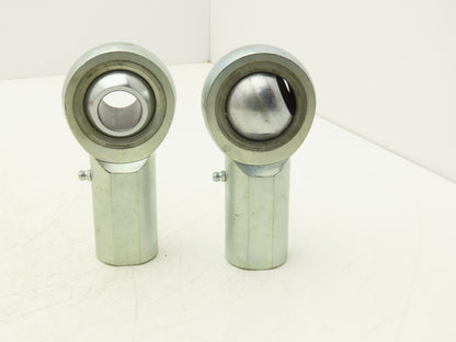 FK JF16-1 Spherical Cylinder Rod-End Bearing 1" Bore 1"-14 Female RH  Lot of 2