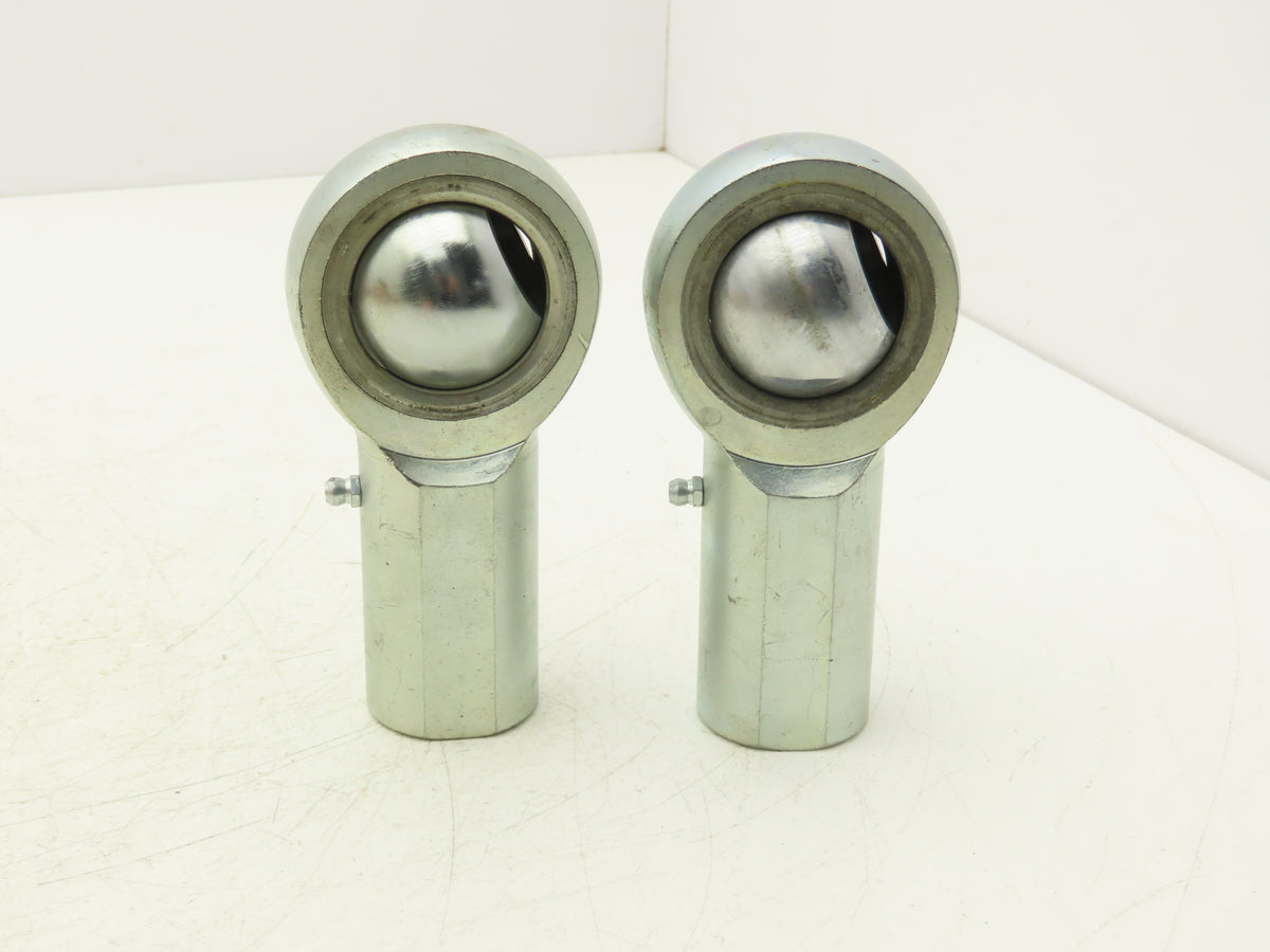 FK JF16-1 Spherical Cylinder Rod-End Bearing 1" Bore 1"-14 Female RH  Lot of 2