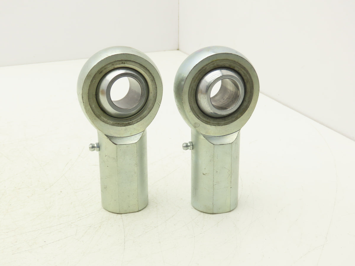 FK JF16-1 Spherical Cylinder Rod-End Bearing 1" Bore 1"-14 Female RH  Lot of 2