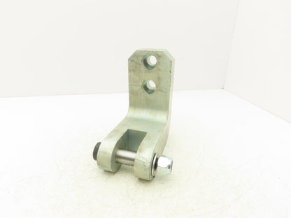 Steel Clevis 2-Bolt Mount L-Bracket 1"Pin Hitch Heavy Duty