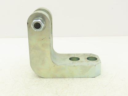 Steel Clevis 2-Bolt Mount L-Bracket 1"Pin Hitch Heavy Duty