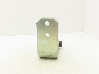 Steel Clevis 2-Bolt Mount L-Bracket 1"Pin Hitch Heavy Duty