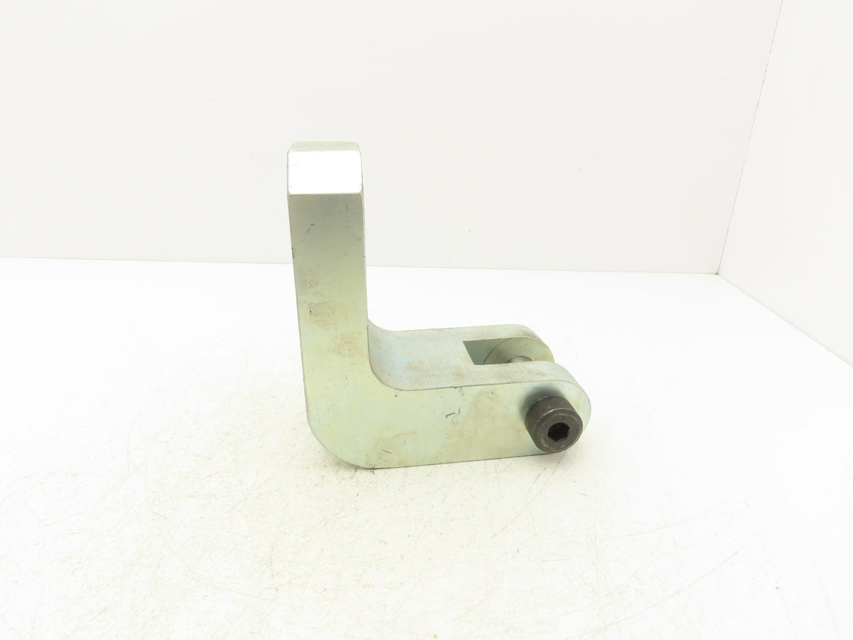 Steel Clevis 2-Bolt Mount L-Bracket 1"Pin Hitch Heavy Duty