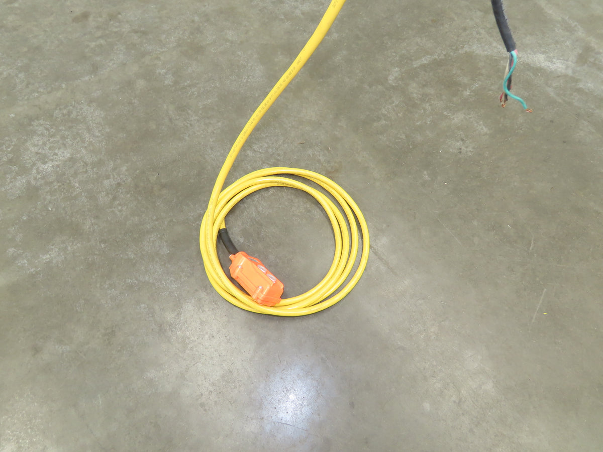CM Lodestar Model RRS 2 Ton 4000lb Electric Chain Hoist 22' Lift 16 FPM 3PH 480V