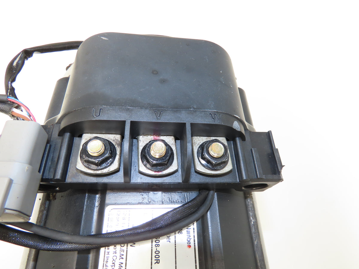 Crown 021608-00R Forklift Left Front Drive 5-Lug Axle & Motor A7AA23 Off RC 5500