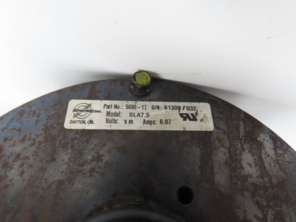 Crown 021608-00R Forklift Left Front Drive 5-Lug Axle & Motor A7AA23 Off RC 5500