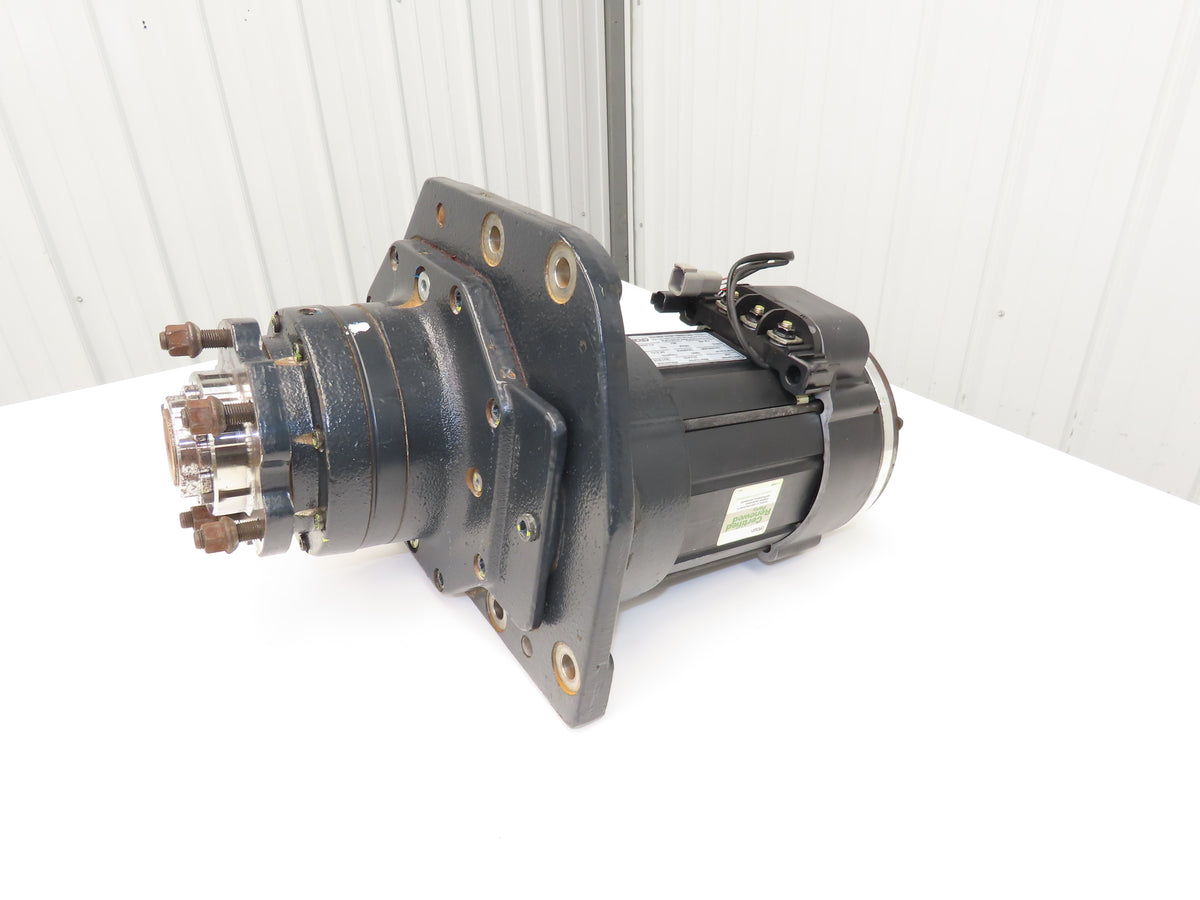 Crown 021608-00R Forklift Left Front Drive 5-Lug Axle & Motor A7AA23 Off RC 5500