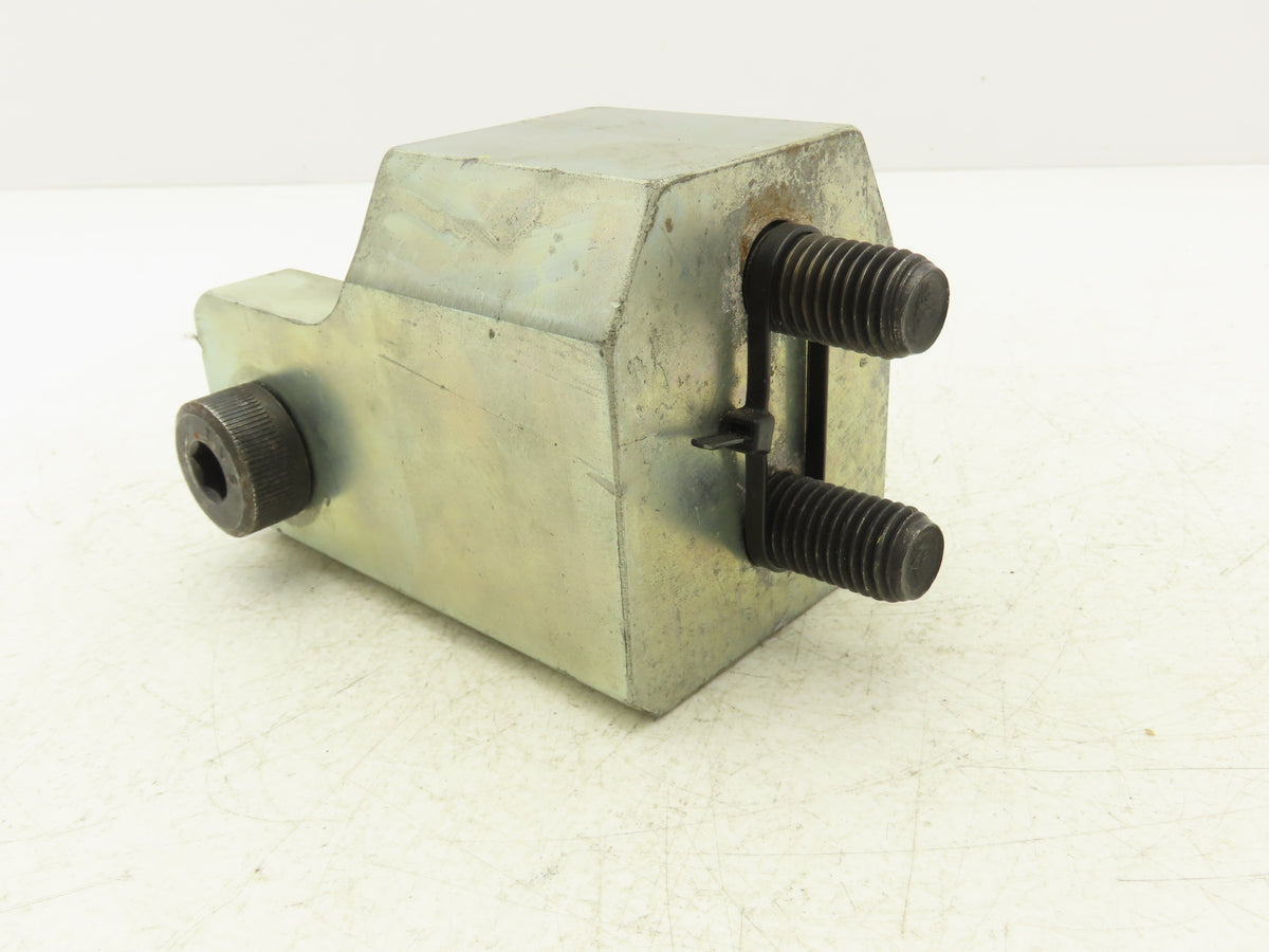 Steel Clevis 2-Bolt Mounting Bracket 1"Pin Hitch Heavy Duty