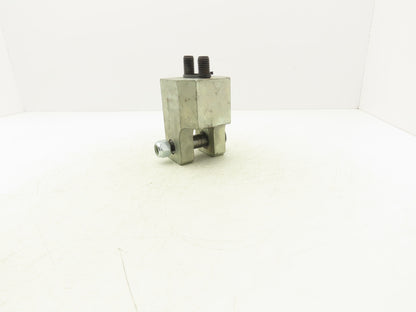 Steel Clevis 2-Bolt Mounting Bracket 1"Pin Hitch Heavy Duty
