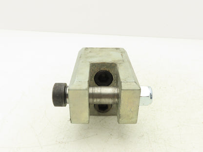 Steel Clevis 2-Bolt Mounting Bracket 1"Pin Hitch Heavy Duty
