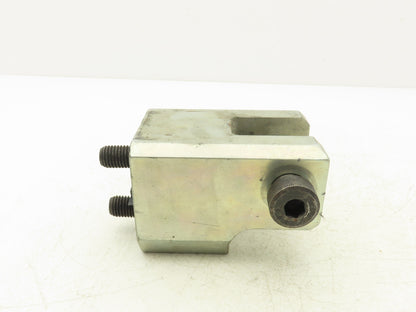Steel Clevis 2-Bolt Mounting Bracket 1"Pin Hitch Heavy Duty