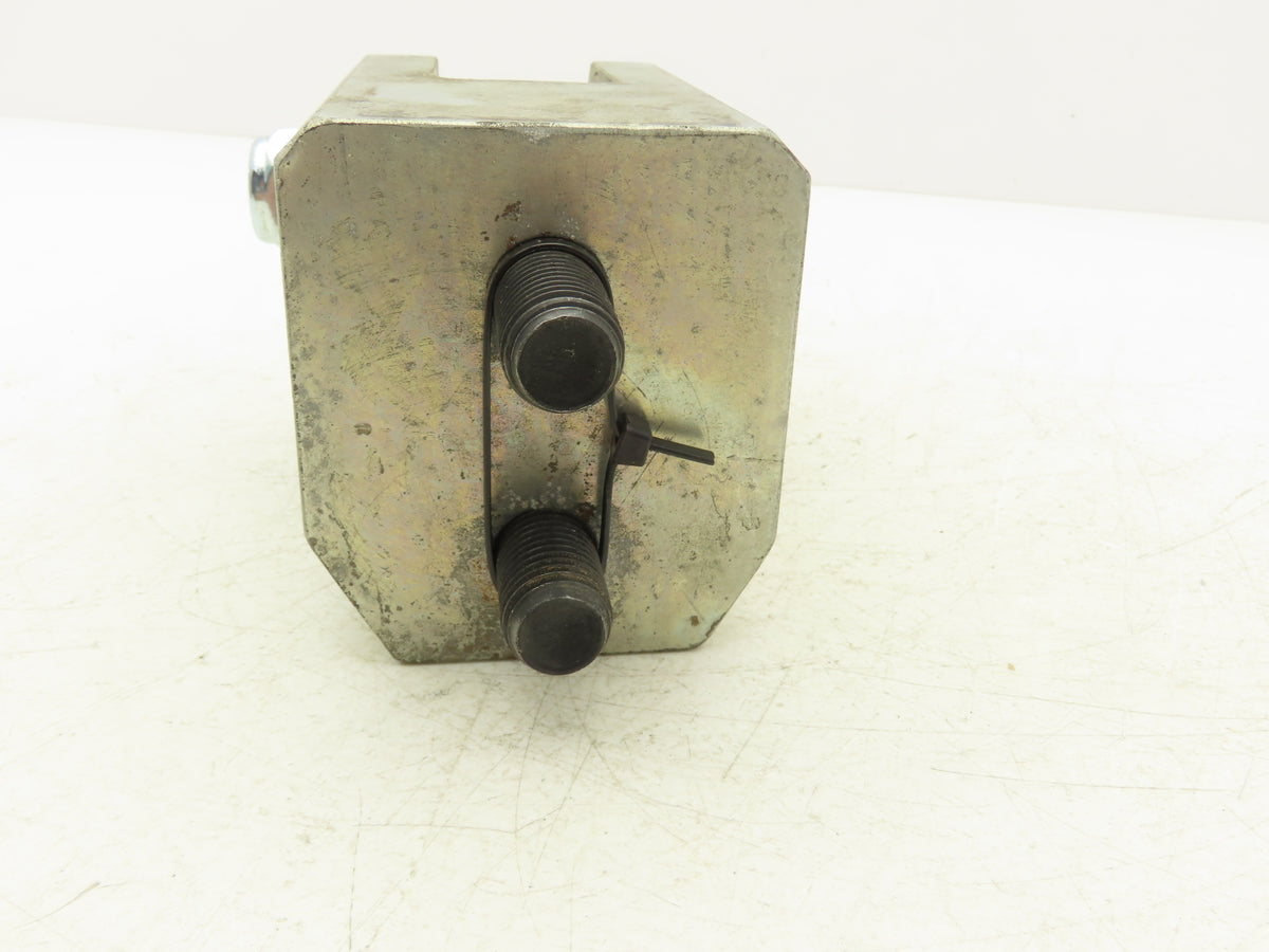 Steel Clevis 2-Bolt Mounting Bracket 1"Pin Hitch Heavy Duty