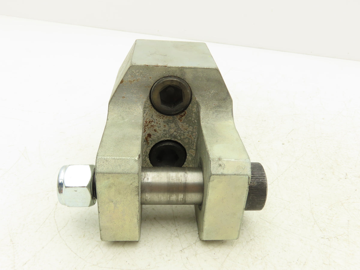 Steel Clevis 2-Bolt Mounting Bracket 1"Pin Hitch Heavy Duty