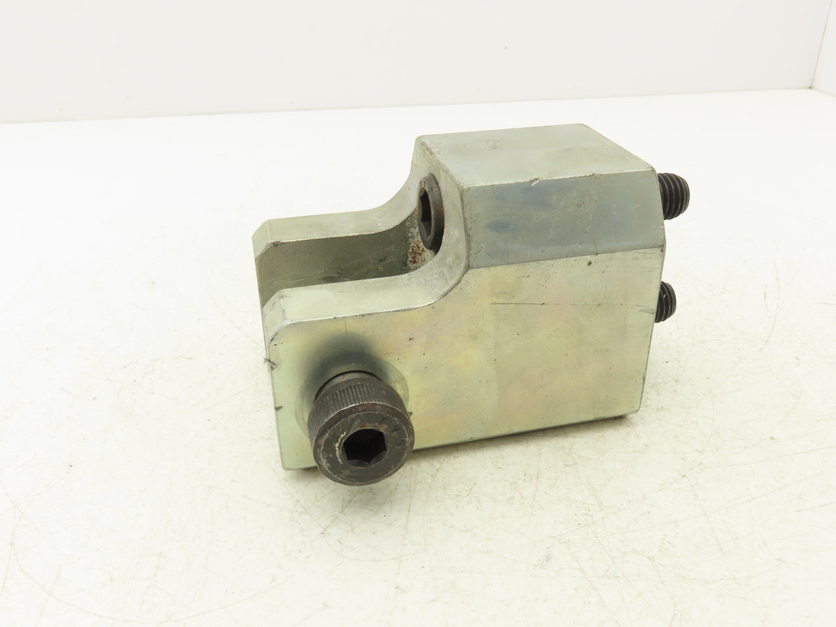 Steel Clevis 2-Bolt Mounting Bracket 1"Pin Hitch Heavy Duty