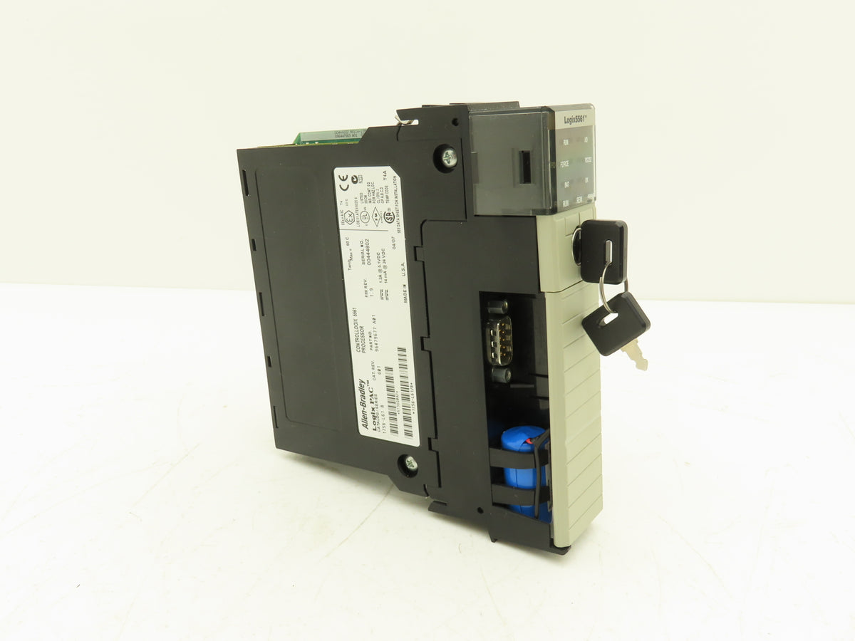 Allen Bradley 1756-L61 ControlLogix 5561 PLC Processor Logix5561 F/W 1.9 Ser B