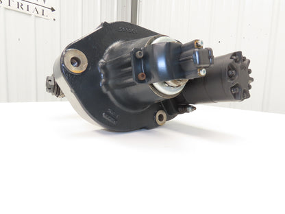 Crown 135908 & 136485 Single-Wheel Rear Steer Axle Assembly Off RC 5500 Forklift