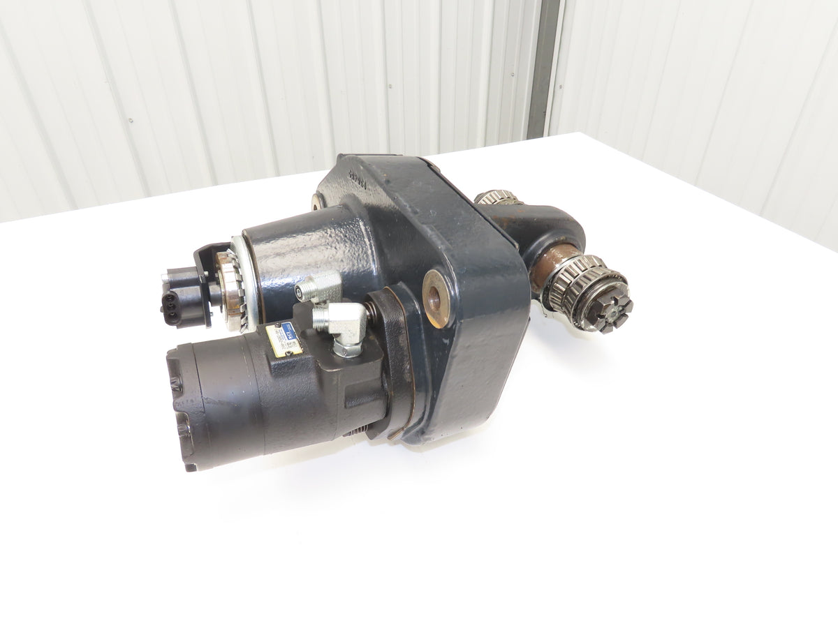 Crown 135908 & 136485 Single-Wheel Rear Steer Axle Assembly Off RC 5500 Forklift