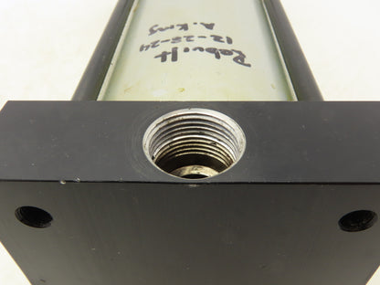 Bimba TRD Pneumatic Air Cylinder 4" Bore 12" Stroke 250psi 4-Port 3/4"NPT