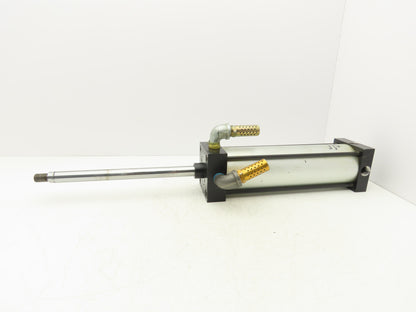 Bimba TRD Pneumatic Air Cylinder 4" Bore 12" Stroke 250psi 4-Port 3/4"NPT