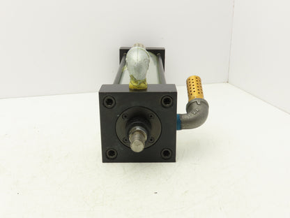 Bimba TRD Pneumatic Air Cylinder 4" Bore 12" Stroke 250psi 4-Port 3/4"NPT