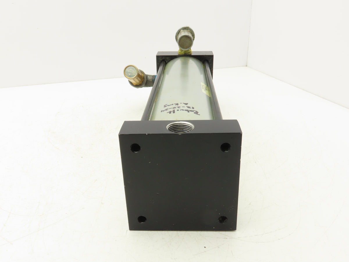 Bimba TRD Pneumatic Air Cylinder 4" Bore 12" Stroke 250psi 4-Port 3/4"NPT