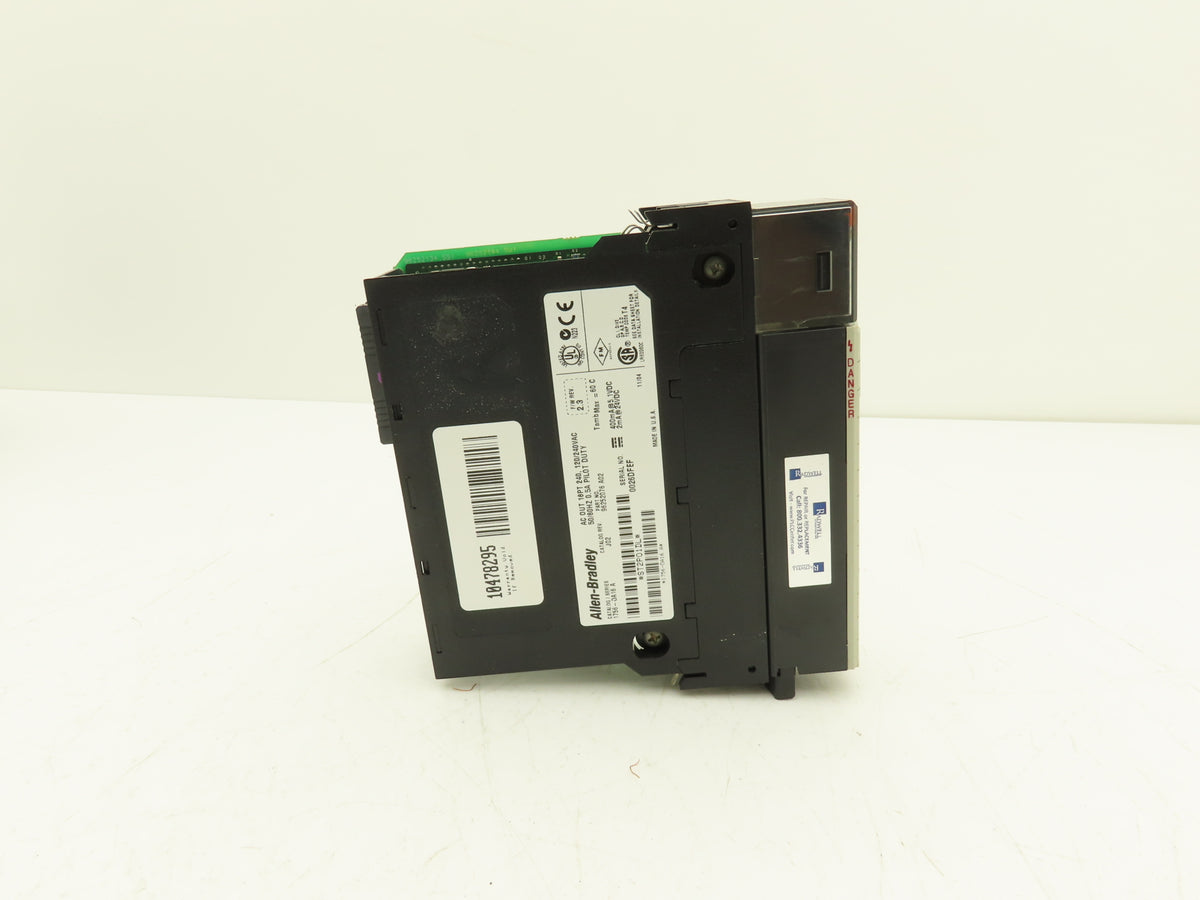 Allen Bradley 1756-OA16/A ControlLogix PLC 120/240VAC Output Module 16PT Rev 2.3