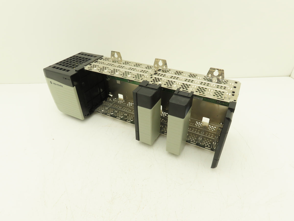 Allen Bradley 1756-A10 I/O 10 Slot Rack Chassis & Power Supply 1756-PA72