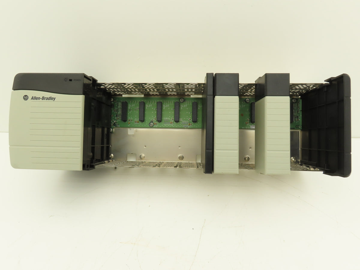 Allen Bradley 1756-A10 I/O 10 Slot Rack Chassis & Power Supply 1756-PA72
