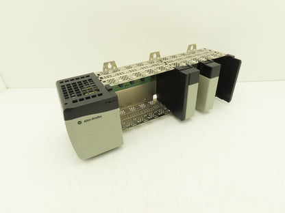 Allen Bradley 1756-A10 I/O 10 Slot Rack Chassis & Power Supply 1756-PA72