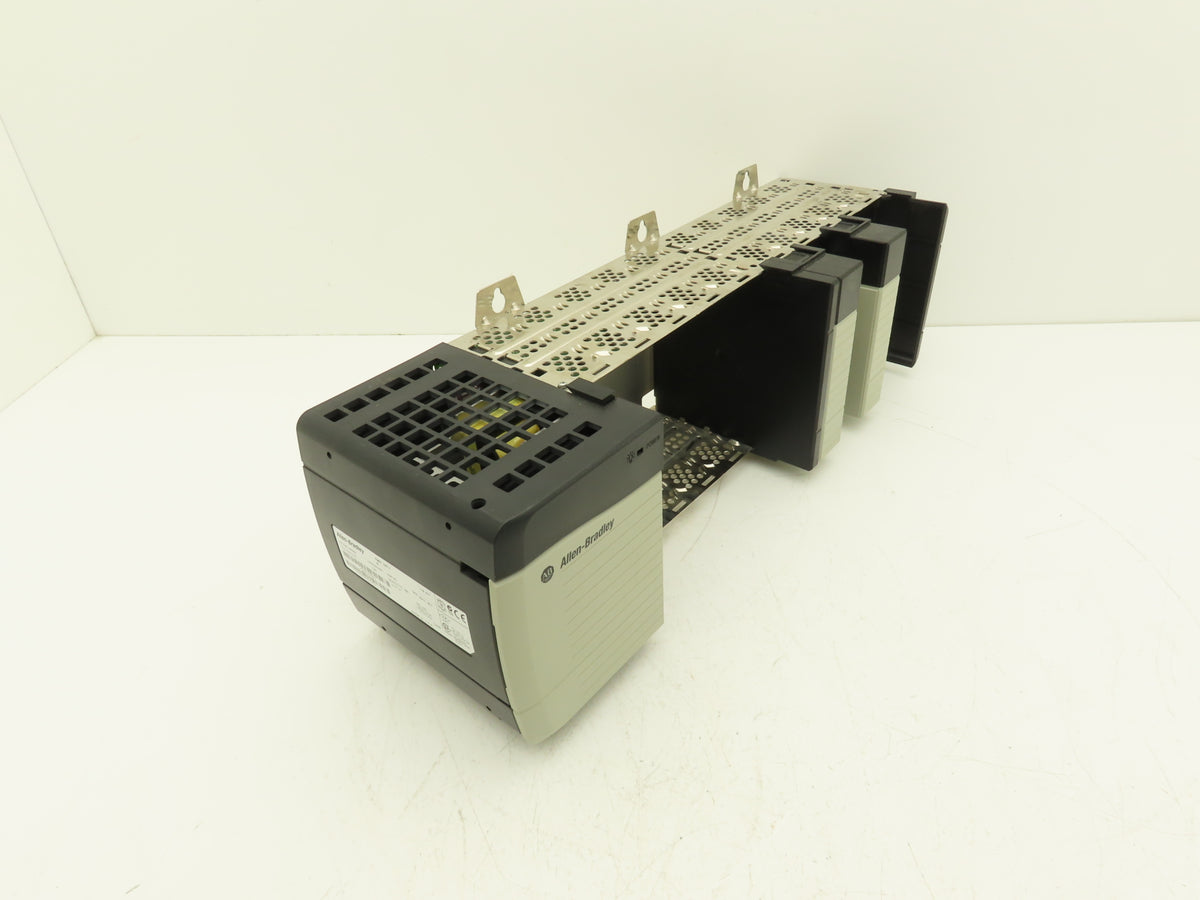 Allen Bradley 1756-A10 I/O 10 Slot Rack Chassis & Power Supply 1756-PA72