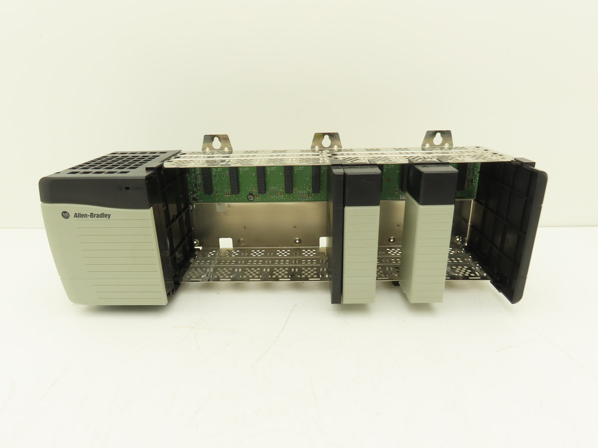 Allen Bradley 1756-A10 I/O 10 Slot Rack Chassis & Power Supply 1756-PA72