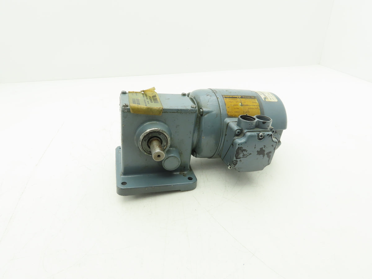 Groschopp 3148406 Gearmotor 250:1 Hollow Shaft 20mm 180-230V 1ph KM 87-40