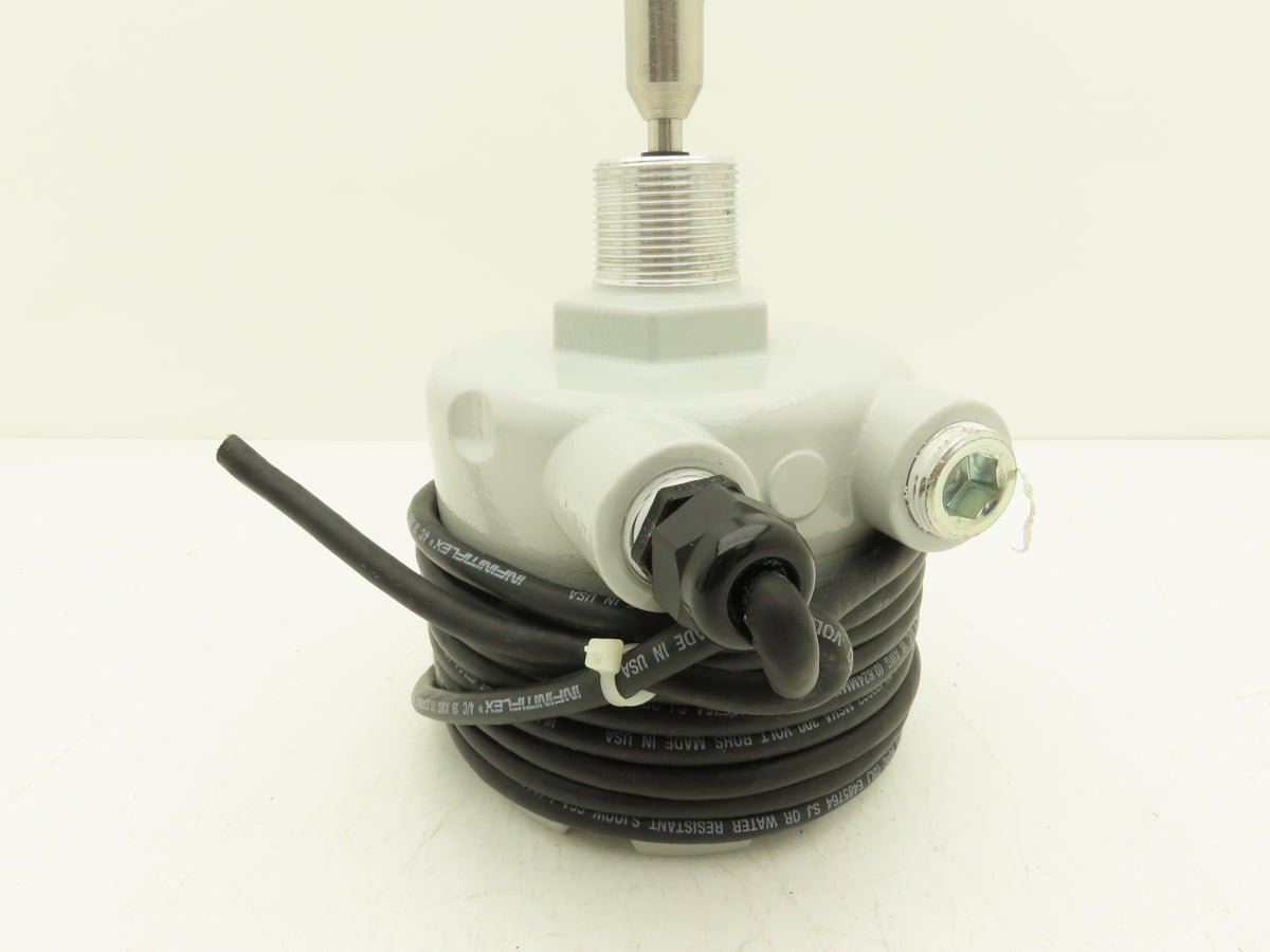 Monitor KA 1-8301-1 Rotary Paddle Bin Level Indicator 115 VAC w/Scimitar Paddle
