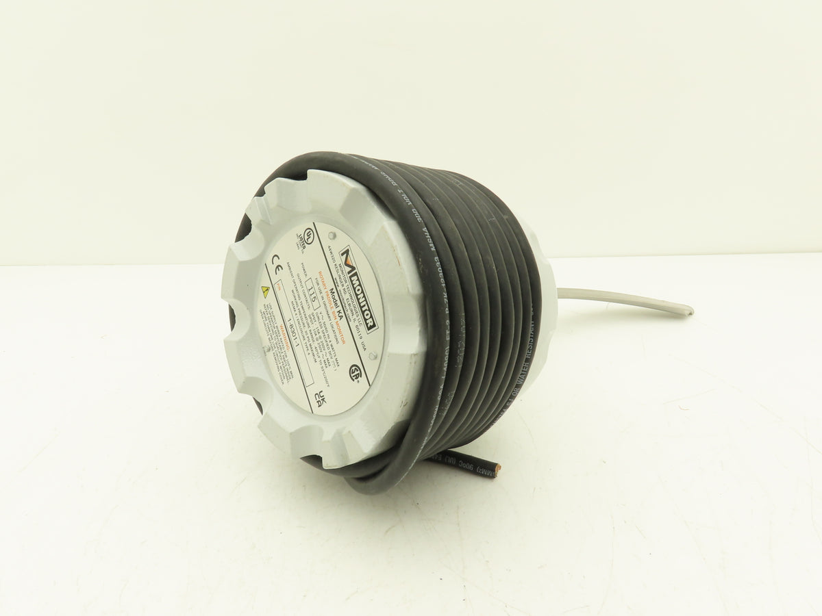 Monitor KA 1-8301-1 Rotary Paddle Bin Level Indicator 115 VAC w/Scimitar Paddle
