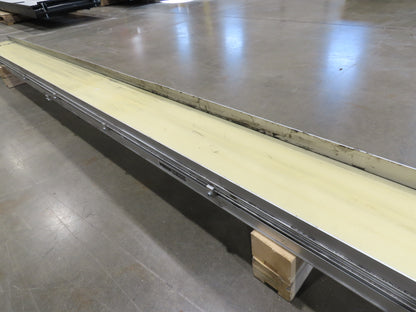 Dorner 2200 8"W x 10'L Low Profile Belt Conveyor 200mm 115V Belt Drive 38FPM