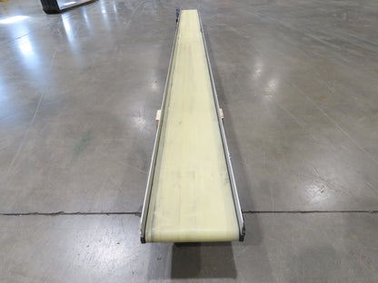 Dorner 2200 8"W x 10'L Low Profile Belt Conveyor 200mm 115V Belt Drive 38FPM