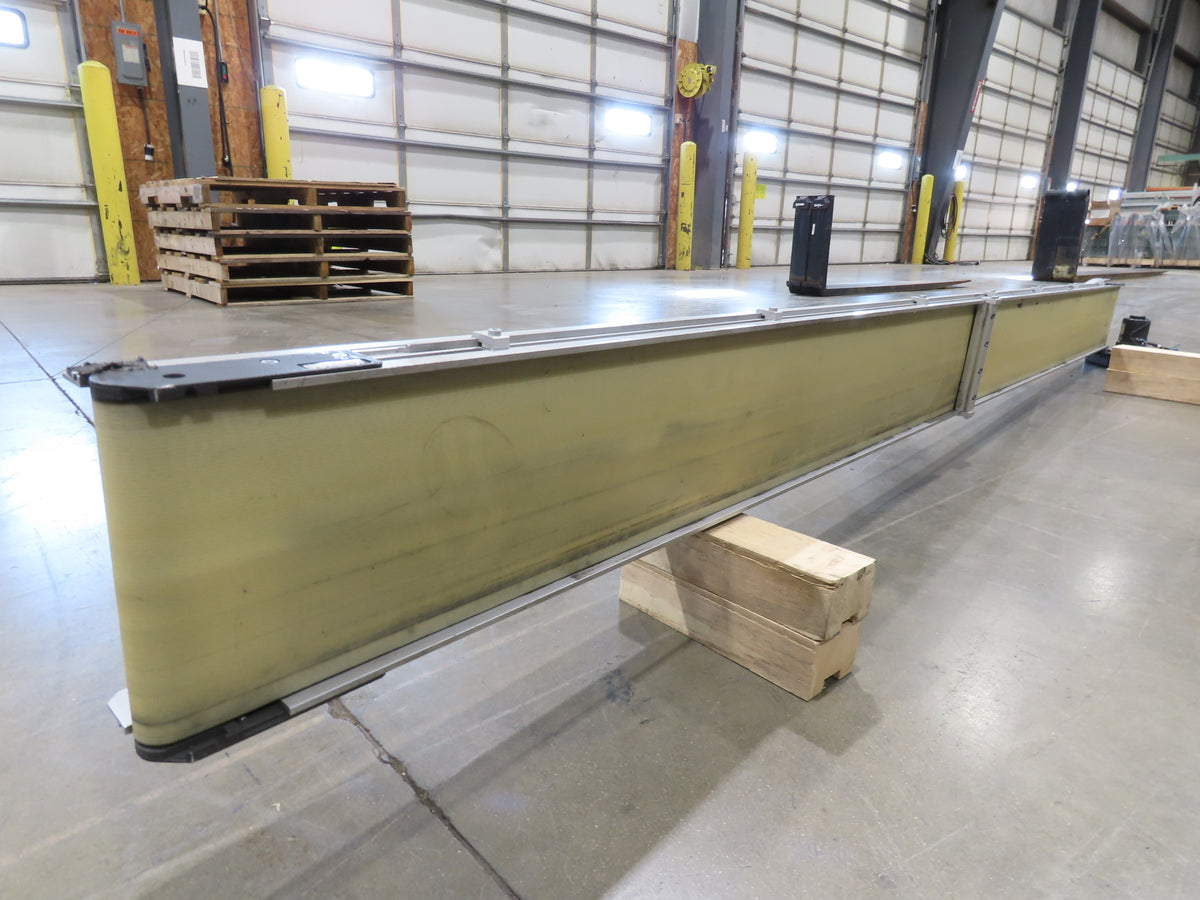 Dorner 2200 8"W x 10'L Low Profile Belt Conveyor 200mm 115V Belt Drive 38FPM