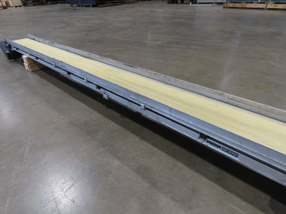 Dorner 2200 8"W x 10'L Low Profile Belt Conveyor 200mm 115V Belt Drive 38FPM
