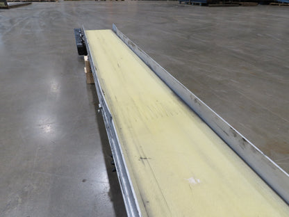 Dorner 2200 8"W x 10'L Low Profile Belt Conveyor 200mm 115V Belt Drive 38FPM