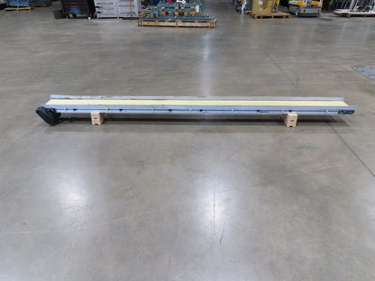 Dorner 2200 8"W x 10'L Low Profile Belt Conveyor 200mm 115V Belt Drive 38FPM