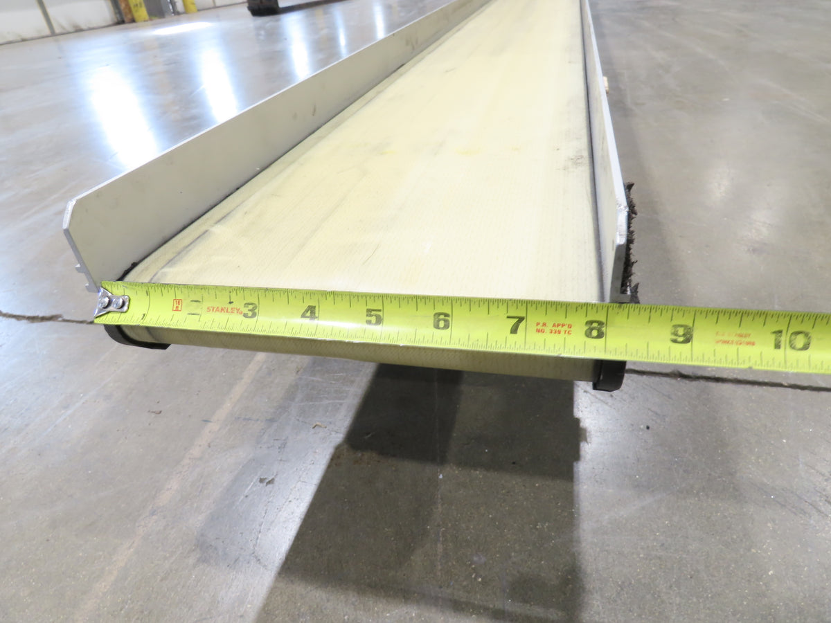 Dorner 2200 8"W x 10'L Low Profile Belt Conveyor 200mm 115V Belt Drive 38FPM
