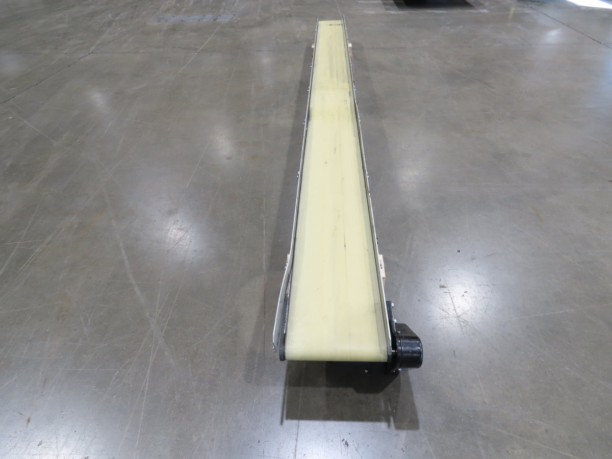 Dorner 2200 8"W x 10'L Low Profile Belt Conveyor 200mm 115V Belt Drive 38FPM