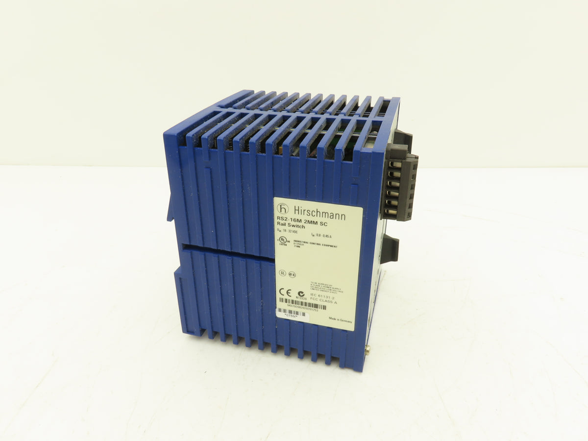 Hirschmann RS2-16M 2MM SC Managed Ethernet Switch 14 x 10/100  +2 100/Base Fiber