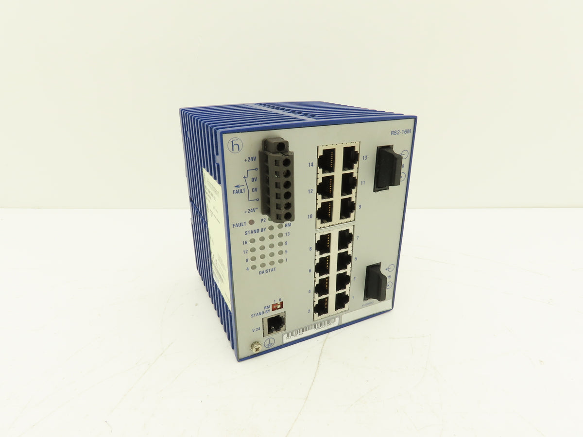 Hirschmann RS2-16M 2MM SC Managed Ethernet Switch 14 x 10/100  +2 100/Base Fiber