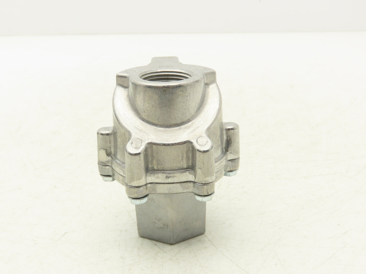 Deltrol EV30A2 Pneumatic Quick Exhaust Valve 20-125psi 1/2"x 3/4"NPT 3-Way