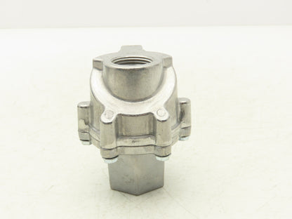 Deltrol EV30A2 Pneumatic Quick Exhaust Valve 20-125psi 1/2"x 3/4"NPT 3-Way