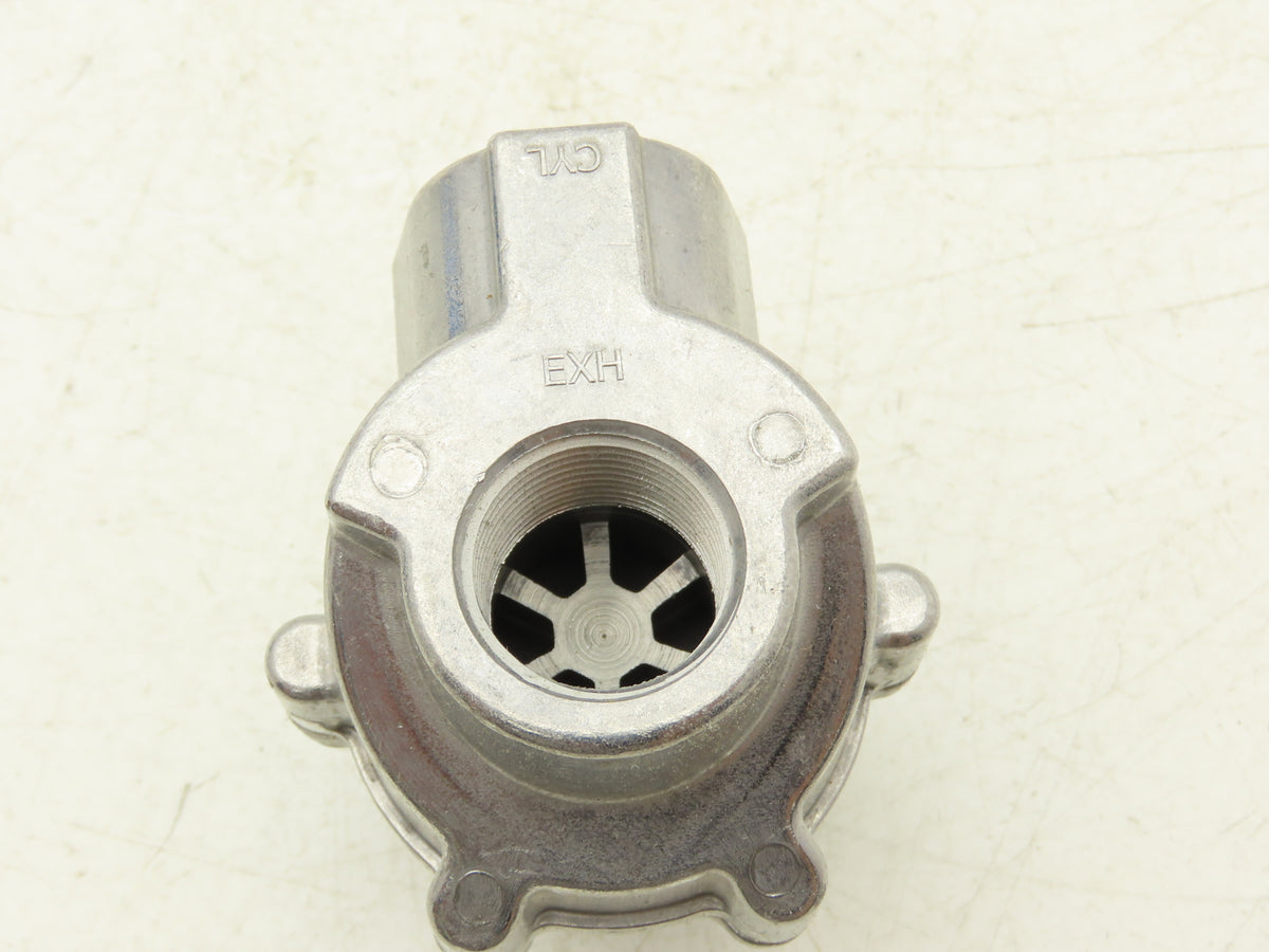 Deltrol EV30A2 Pneumatic Quick Exhaust Valve 20-125psi 1/2"x 3/4"NPT 3-Way